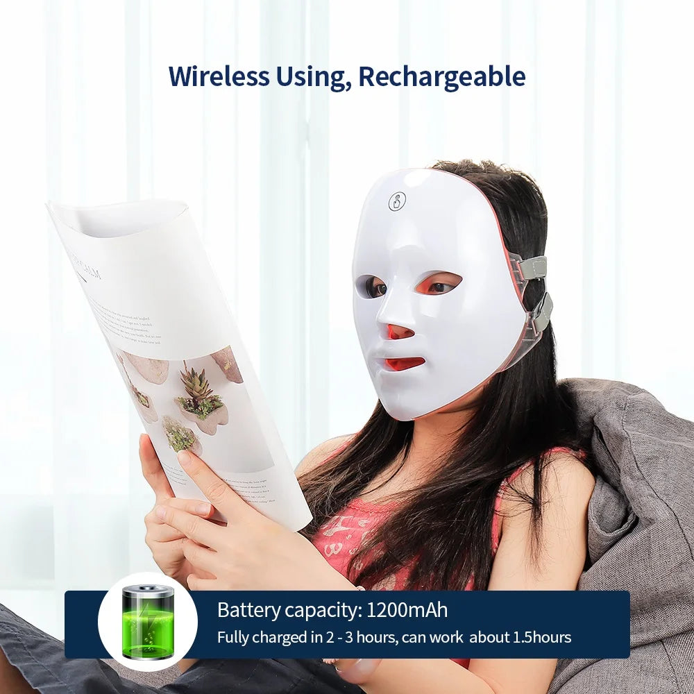 Masque LED Azélia – Éclat & Jeunesse