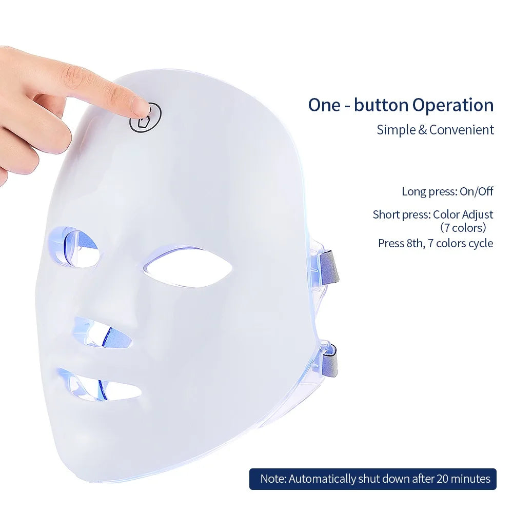 Masque LED Azélia – Éclat & Jeunesse